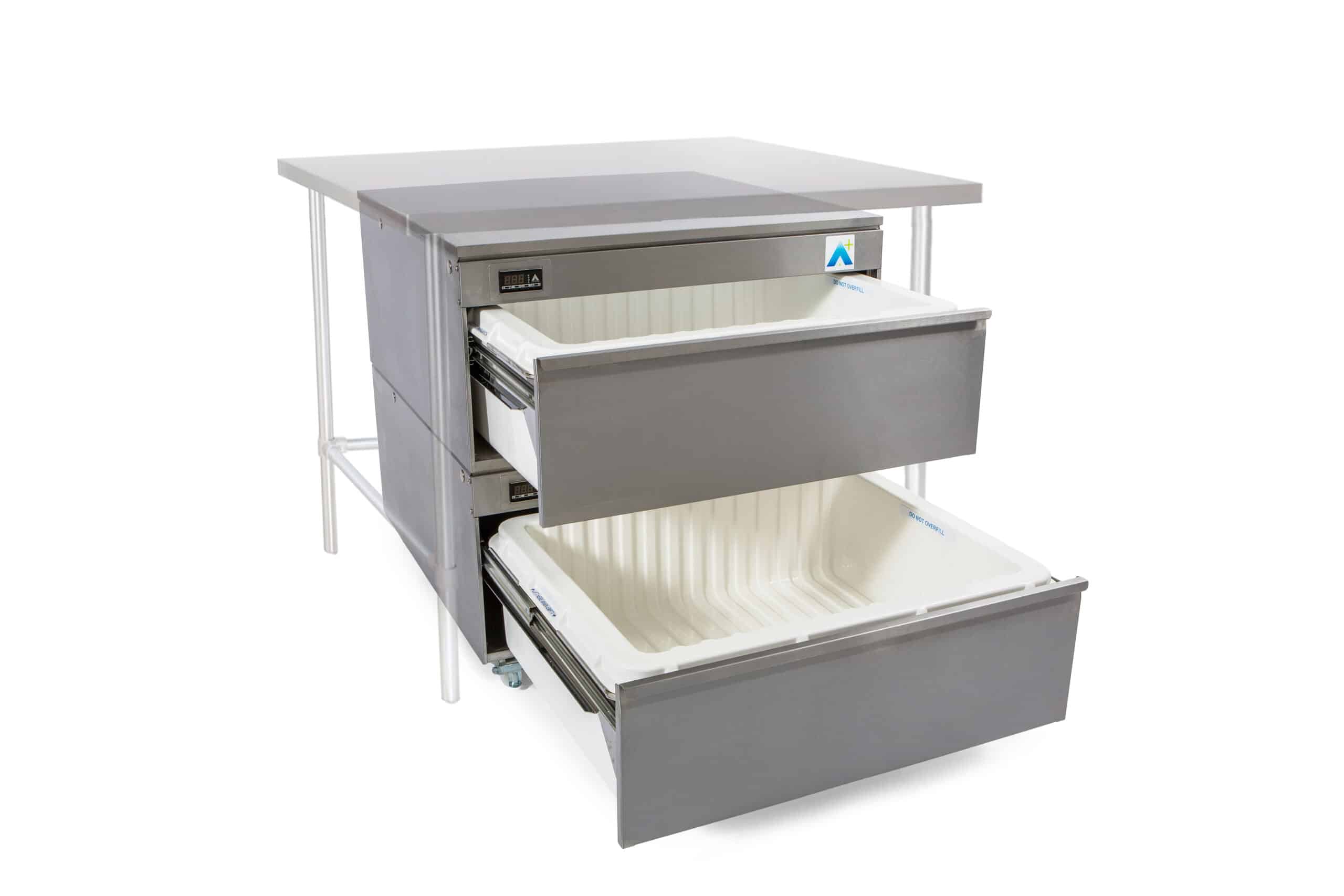 HCR2 UNDERCOUNTER – TWO DRAWER – HCR SERIES – REAR ENGINE – FRIDGE-ONLY