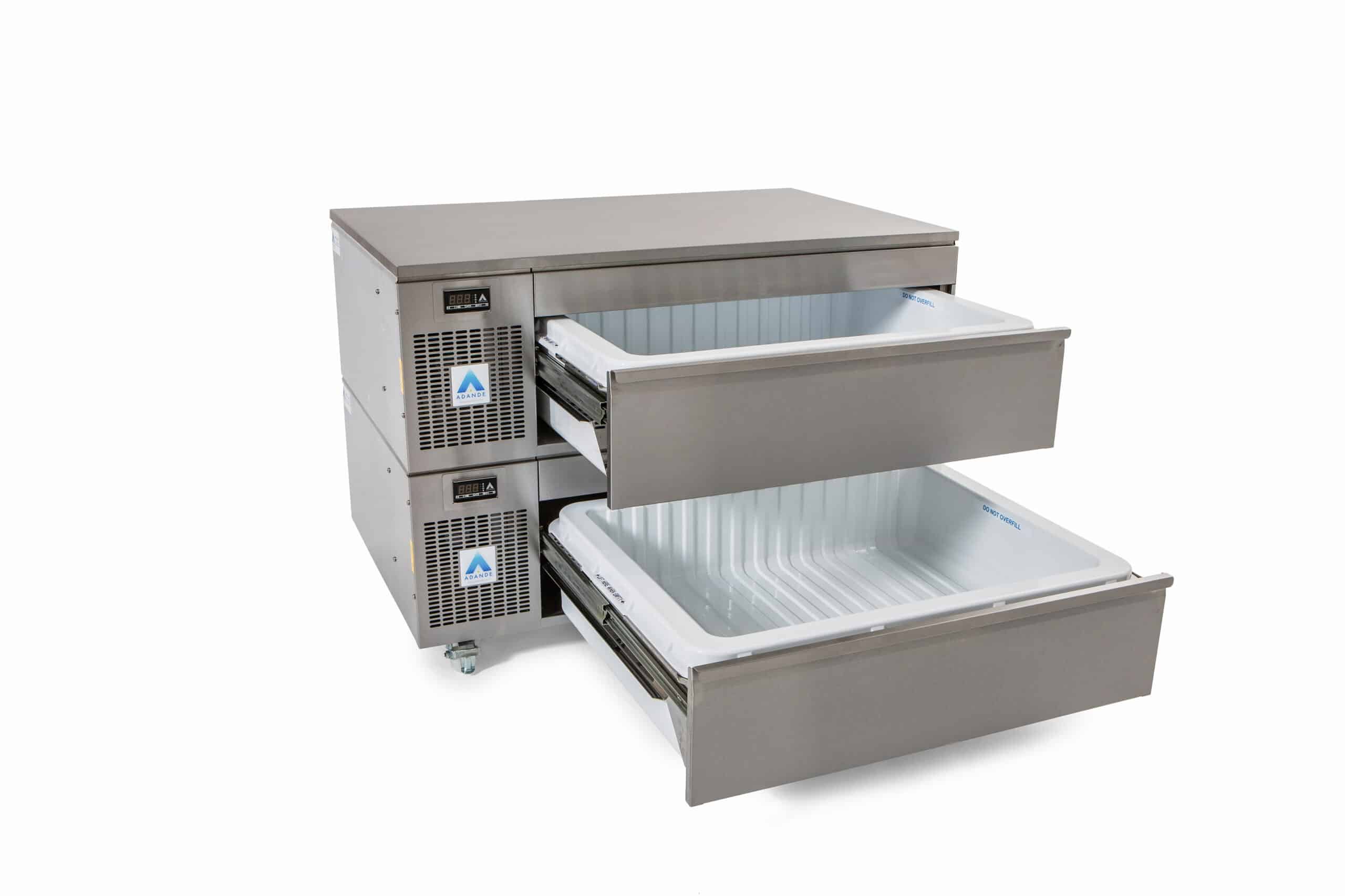 PREP COUNTER  SHALLOW  TWO DRAWER  VLS SERIES